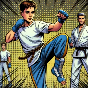 Martial arts builds confidence through footwork, angles, and calm, purposeful movement.